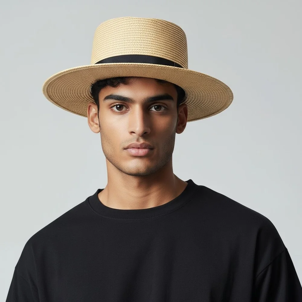 La Giralda Palm Leaf Panama Hat Made by‎ Maya Quiche Indians for Men or Women